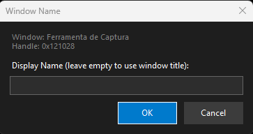 Capture window